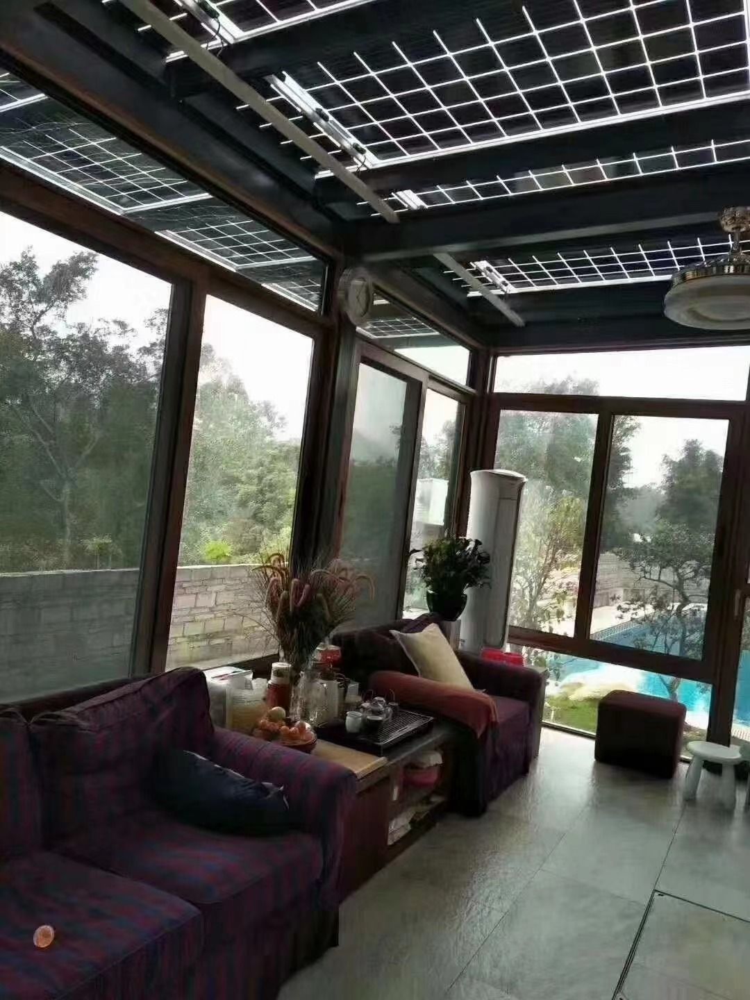 沈丘20kw+15kwh智能AI别墅太阳能发电系统